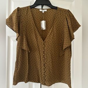 Madewell 100% Silk Blouse - Size 12